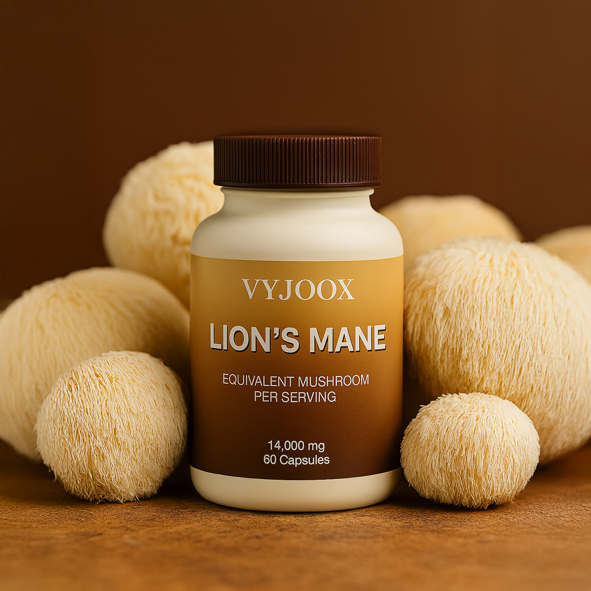 Lion's Mane Mushroom Extract Capsules