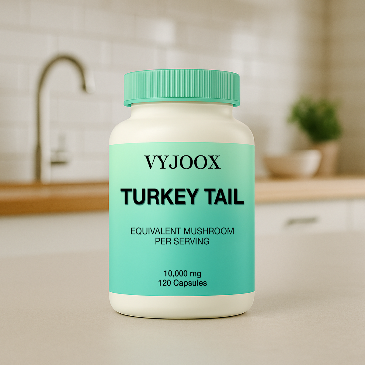 Turkey Tail Mushroom Extract Capsules